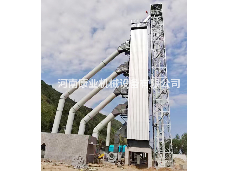 新型電加熱環保節能烘干塔100-500噸